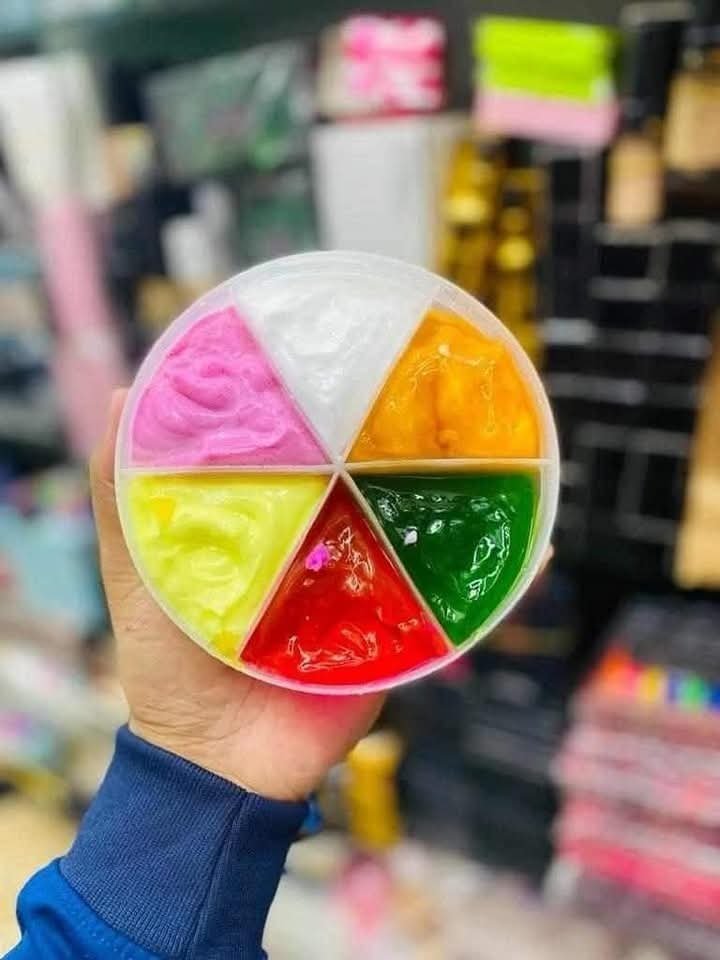 6 in 1 VIP Rainbow Combo Face Pack - 500gm